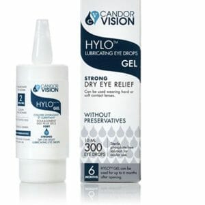 Candor Vision Hylo lubricating eye drops GEL - Strong Dry Eye Relief