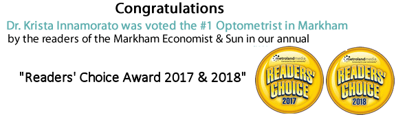 Congratulations - Unionville Optometry Readers' Choice Awards