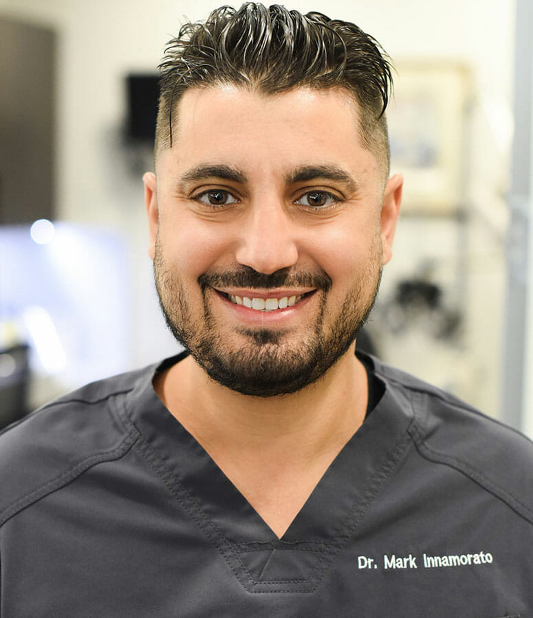 Headshot for Dr Mark Innamorato at Unionville Optometry in Markham ON