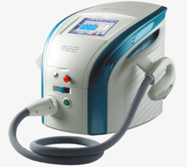 Machine used for Intense Pulsed Light (IPL) treatment for dry eyes.